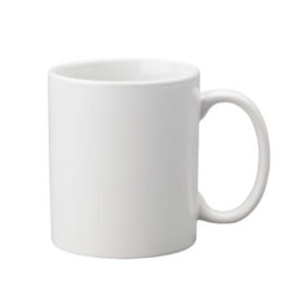 Customize an 11oz coffee mug with a logo, design, or text at iCustomizeit.ca.