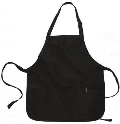 Customize a pocket apron Q4350 with your company logo, design, or text at iCustomizeit.ca.