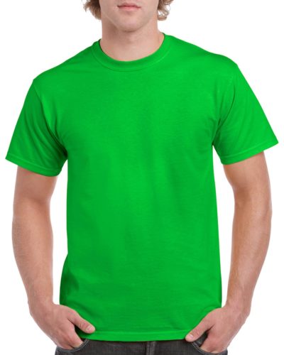 Customize Gildan 5000 men's short-sleeve t-shirt with your logo, team name and number, or your own design at iCustomizeit.ca.